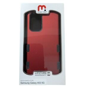 W4. MyBat Pro Tuff Kleer‎ Series Samsung Galaxy A53 5G Red